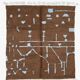 Moroccan Rug Brown Chocolate - 240 x 220 cm