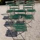 6 chaises pliantes de jardin
