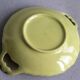 Small salad bowl with handles, lime green color. Numbered 6443. l25 L20 cm.