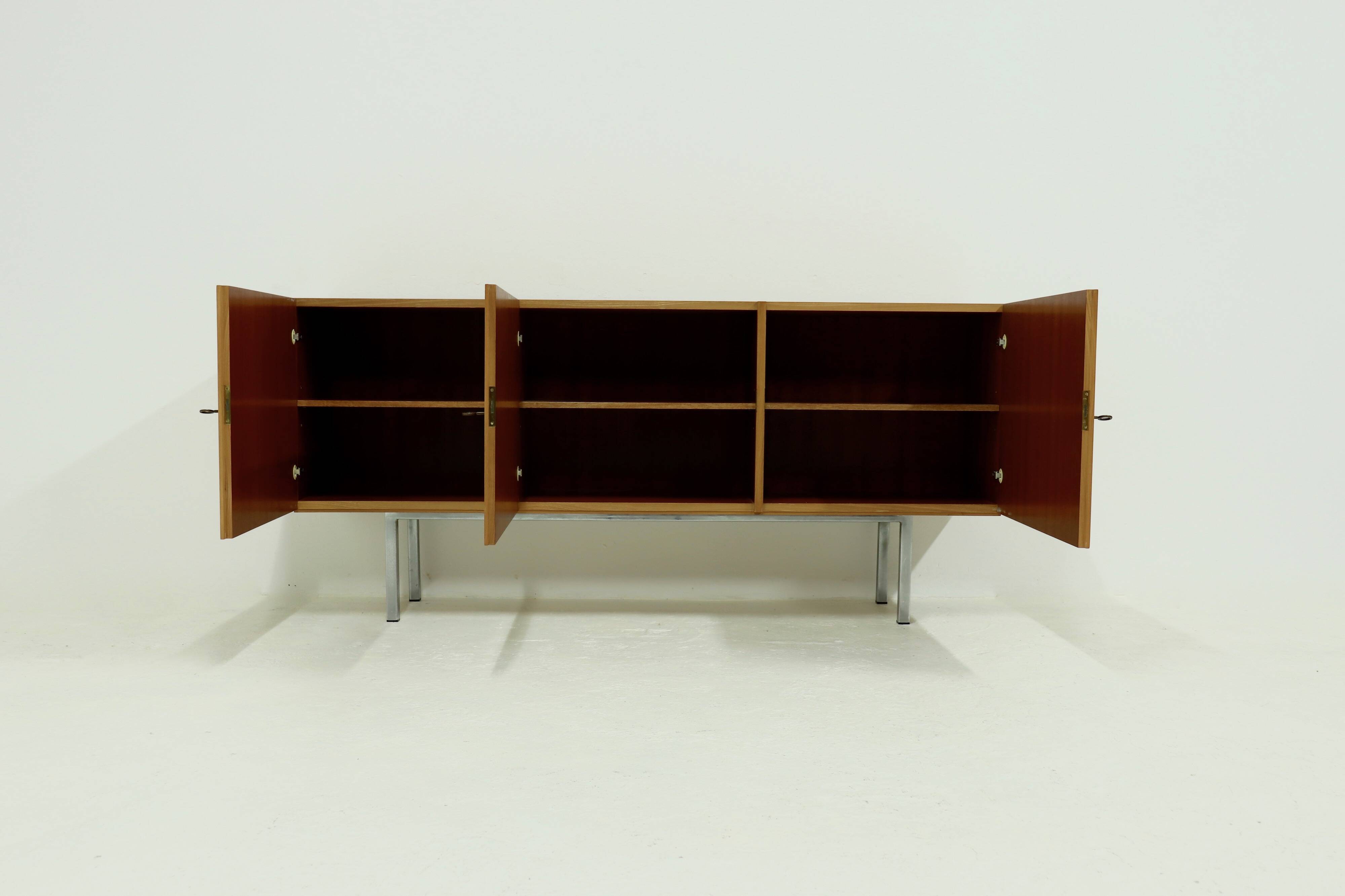 Buffet minimaliste en hêtre du milieu du siècle, années 1970