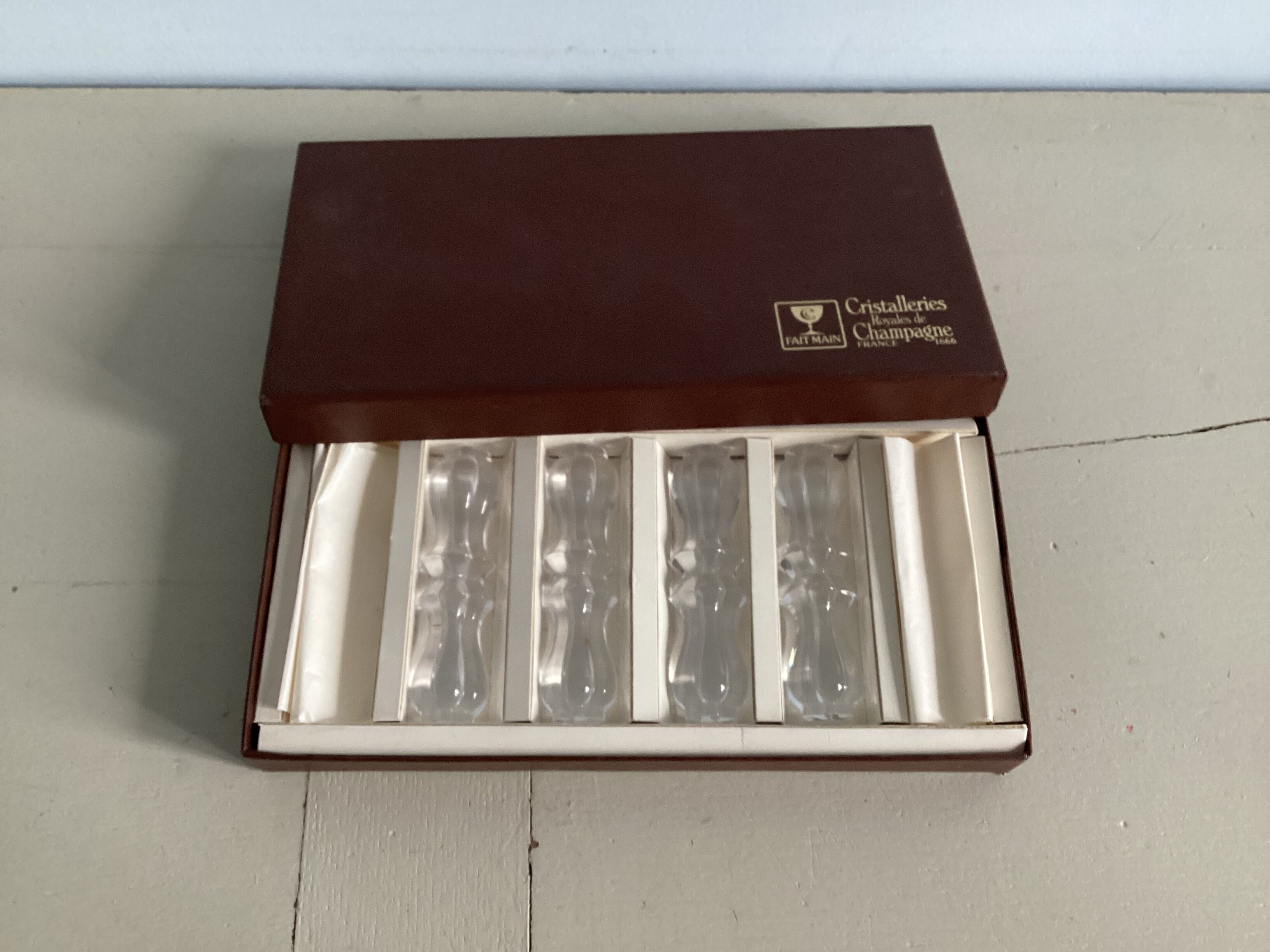 Porte-couteaux cristal