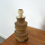 West Germany aardewerk tafellamp