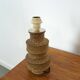 West Germany aardewerk tafellamp