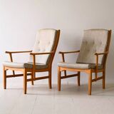 Pair of Scandinavian armchairs