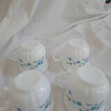 New Arcopal Myosotis cups