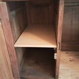 Old desk with inclined top