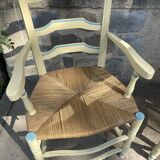 Pair of mulched armchairs Provence