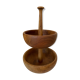 Wooden fruit cup