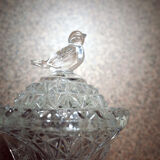 Baguier / Small chissed crystal box