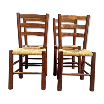 4 chaise Georges Robert années 50