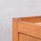 Guillerme et Chambron oak mid-century french cabinet sideboard