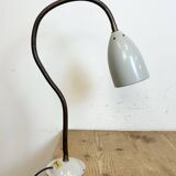 Grey Industrial Gooseneck Table Lamp from Philips, 1960s