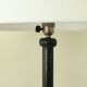 Neoclassical floor lamp in wrought iron