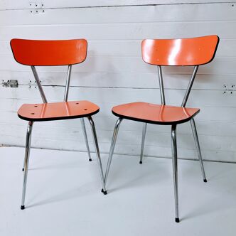 Set of formica chairs