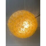 Early 21st Century Gold-Flowers Murano Glass Flush Mount