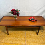 G-Plan Brasilia Coffee Table in Teak & Afromosia 1960s  This elegant m