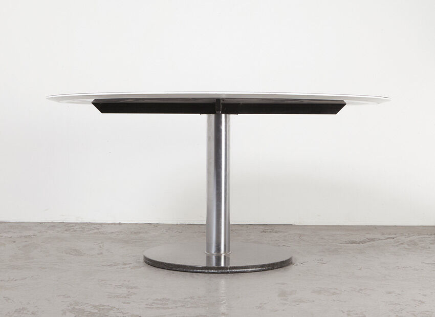 Alfred Hendrickx oval dining table for Belform 1960s