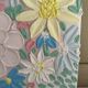 Spring bloom Textured Tableau 60x80cm handmade signed with frame