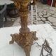 Pied de lampe en bronze du XIX siècle