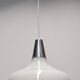 White opaline pendant light from the 60s/70s
