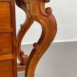 20th century Davenport desk with walnut piano top