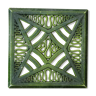 Green enamelled cast iron underside