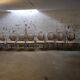 Lot de 6 chaises + 2 fauteuils médaillon style Louis XVI