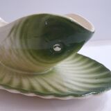 Fish dabbling sauce dish by Longwy