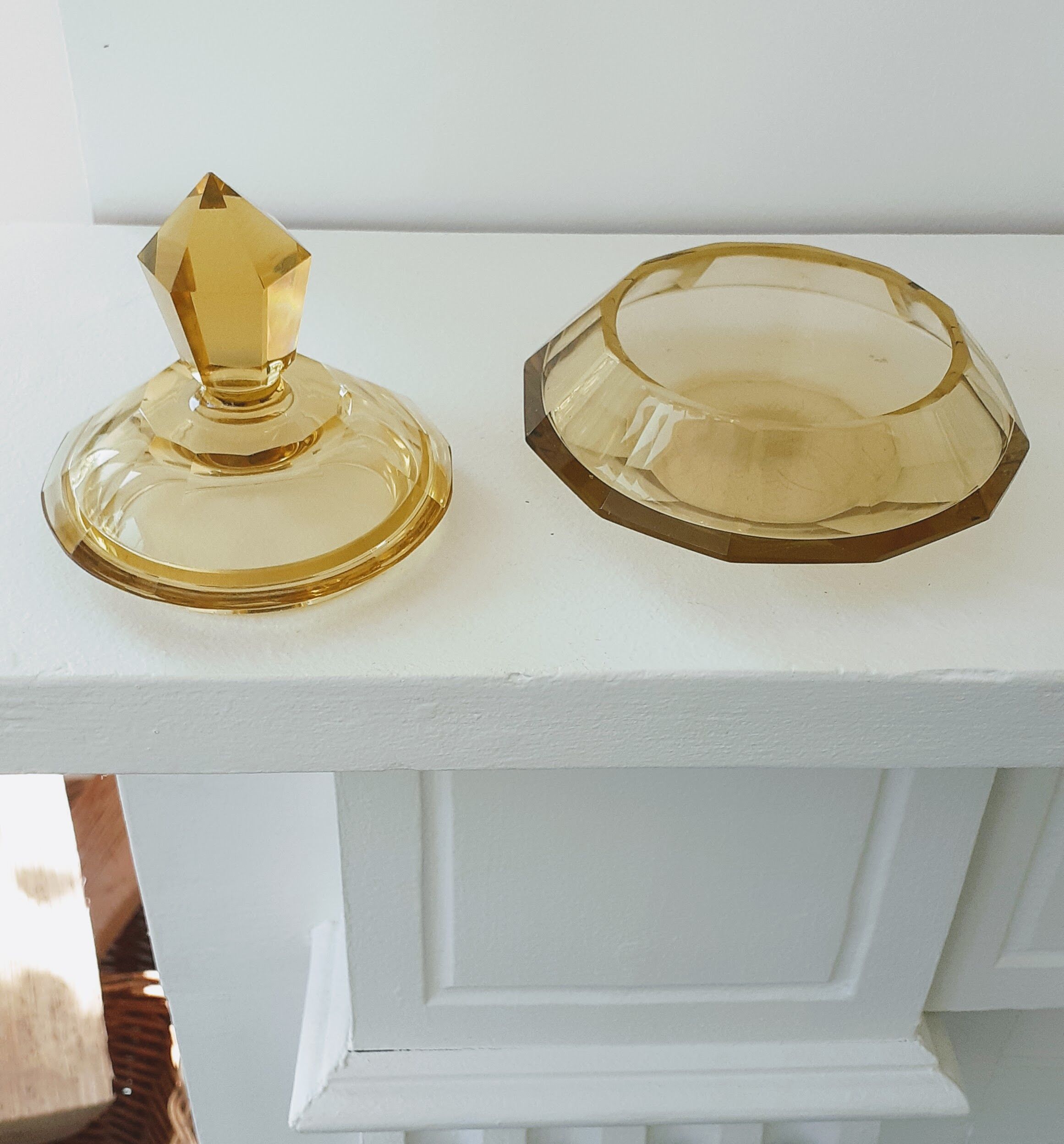 Ancient Bohemian crystal candy