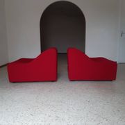 Pair of chromatic swivel armchairs by Kwok Hoi Chan, Steiner