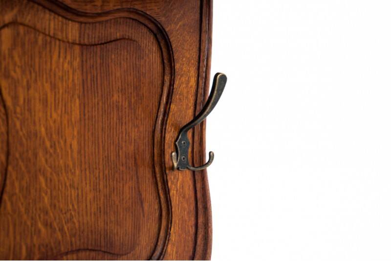 Oak wardrobe, Western Europe, early 20th century.