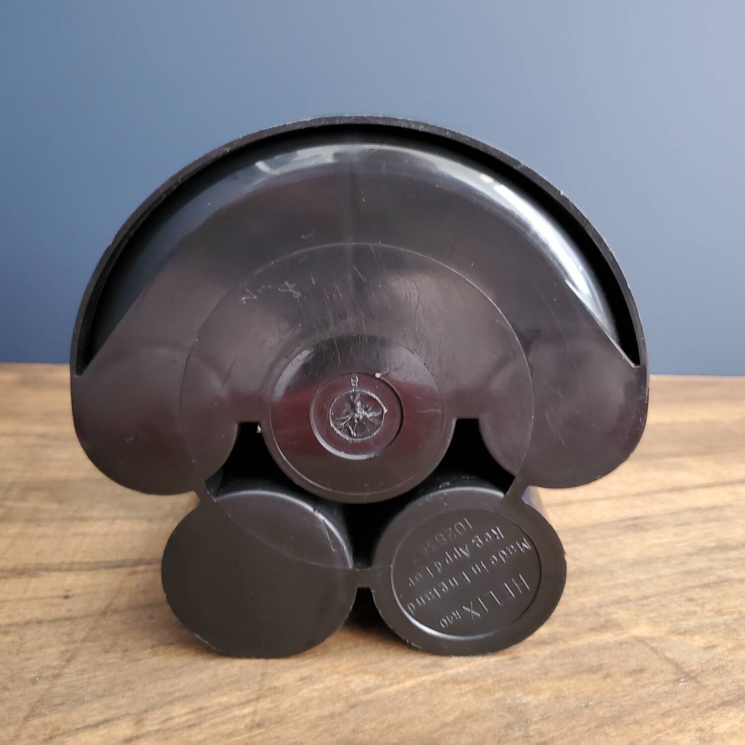 Vintage modernist desk organizer