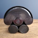 Vintage modernist desk organizer