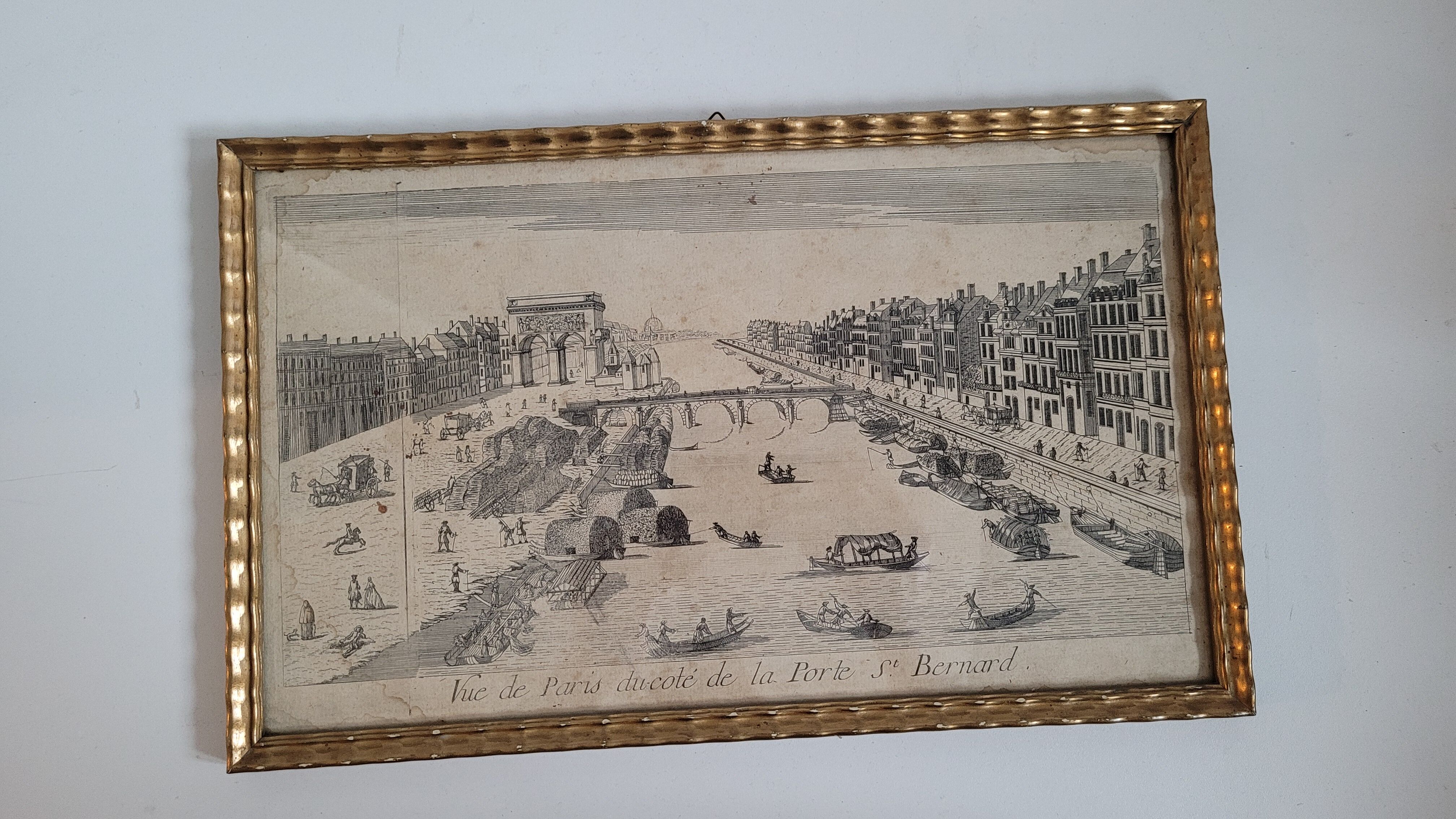 Illustration paris porte bernard