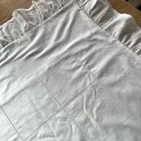 White duvet cover