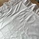 White duvet cover