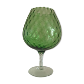 Green Empoli glass cup