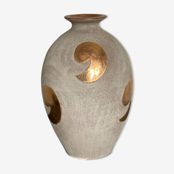 Vase en grès Art Déco Lucien Brisdoux