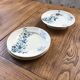 3 plates - 1 Longwy Iron Earth compotier