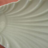 Old white porcelain ravier.