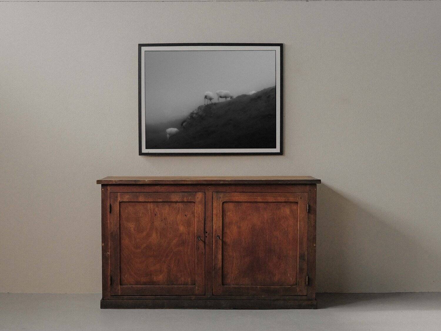 Oak craft furniture, France, circa 1950