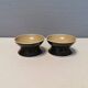 Candle holders produced by Danish B&G 1948-1952 and painted by Ida Bærenholt