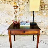 Farmhouse console, in walnut, Directoire, 18th century