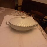 Legumier porcelaine de limoges haviland modele torse blanc