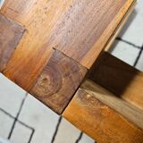 Vintage solid wood mortise and tenon coffee table
