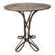 Table de jardin Eiffel en fer forgé riveté du XIXe