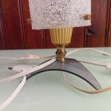 Set of 2 Perspex and Plexiglass lamps from the 1950s.
