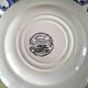6 Staffordshire dessert plates