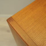 Vitrine en acajou, design danois, années 1970, Danemark