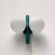 Mid-century German space age wall lamp by Kaiser Idell / Kaiser Leuchten.